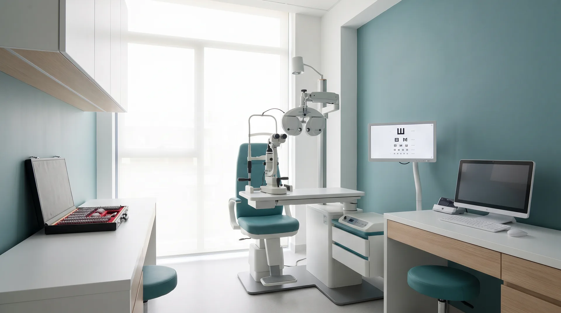 Visita oculistica e strumentazione dello studio